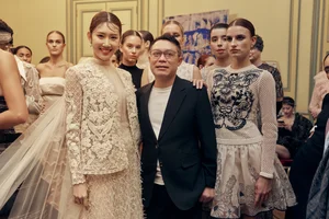 Thuy Ngan Shines as Vedette at Paris Fashion Week 2024: A Milestone for Vietnamese Fashion - image 1