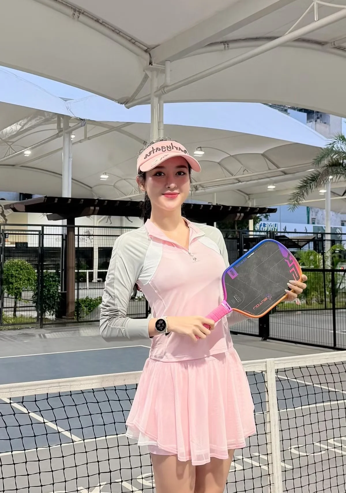 Runner-up Huyen My Embraces the Pickleball Trend with Style