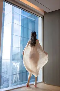 XiuRen No.10619 Tang An Qi: Captivating Grace in Sheer Tulle Elegance - image 6