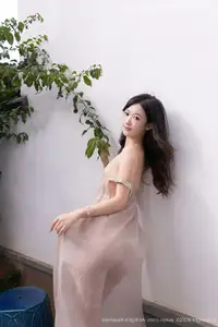 XiuRen No.10619 Tang An Qi: Captivating Grace in Sheer Tulle Elegance - image 18