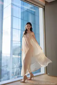 XiuRen No.10619 Tang An Qi: Captivating Grace in Sheer Tulle Elegance - image 40