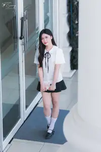 Charming Schoolgirl in Elegant Uniform: A Glimpse of Youthful Beauty - image 15