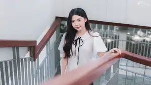Charming Schoolgirl in Elegant Uniform: A Glimpse of Youthful Beauty - image 5