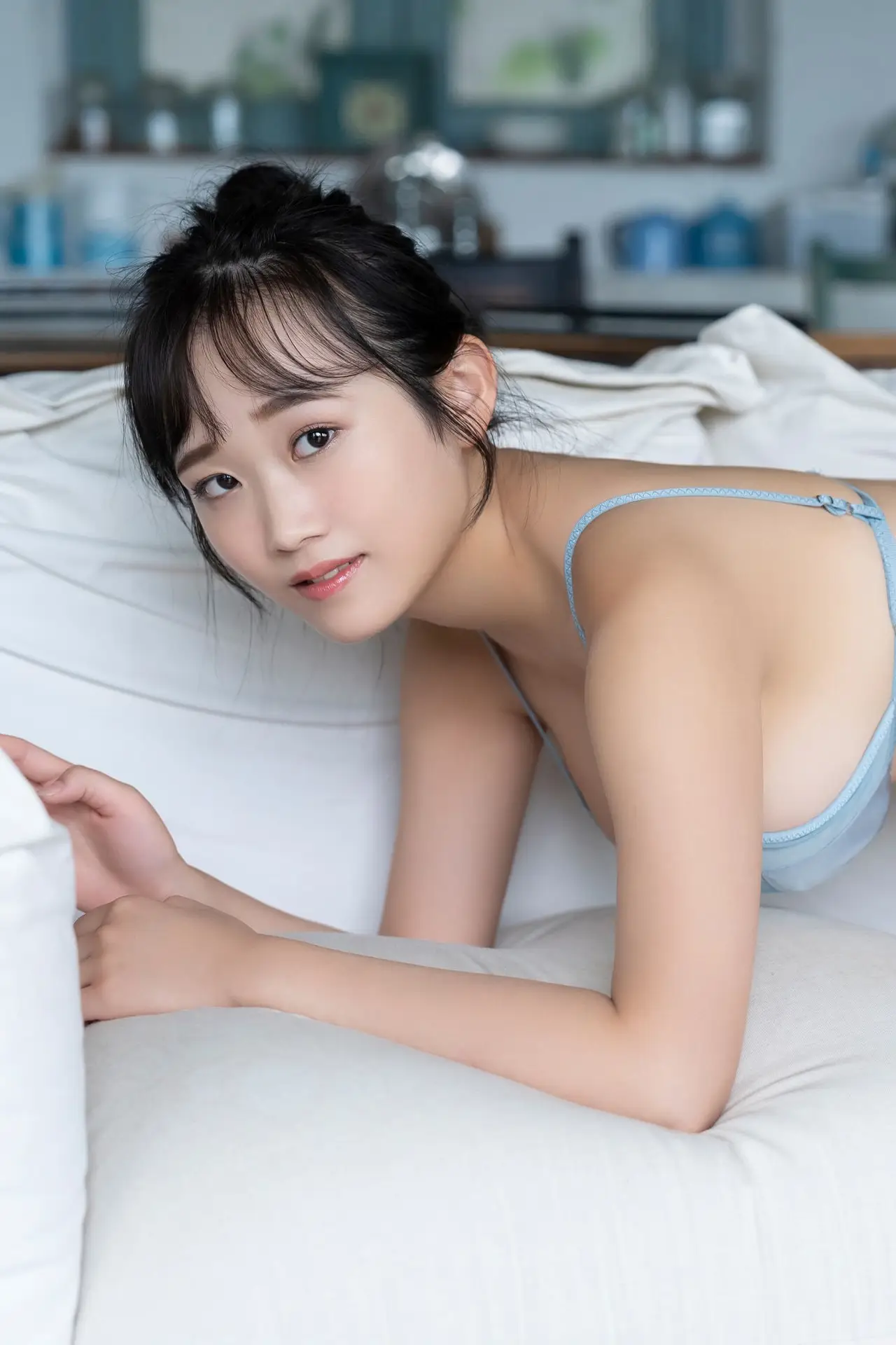 Discover Okumura Riho's Captivating Beauty vol.2: An Alluring Gaze and Natural Grace