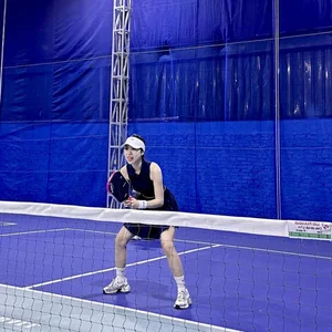 Stunning Pickleball Action Gallery: Meet the Influencer Taking the Court by Storm with Intense Athletic Style - image 1