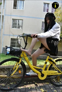 IESS Puhui Collection 033: Model Qiqi in the 16-Year-Old Bicycle Girl Photo Series - image 48