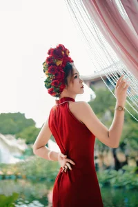 Charming Visuals: YiTuYu Art Language Vol.10346 Cao Mei Xiong Photo Set - image 4