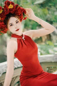 Charming Visuals: YiTuYu Art Language Vol.10346 Cao Mei Xiong Photo Set - image 10