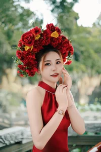 Charming Visuals: YiTuYu Art Language Vol.10346 Cao Mei Xiong Photo Set - image 3