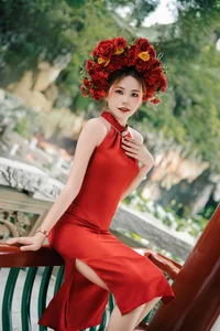 Charming Visuals: YiTuYu Art Language Vol.10346 Cao Mei Xiong Photo Set - image 2