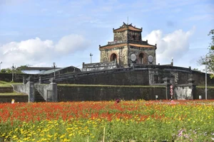 Stunning Giant Lotus Flower Installation at Hue Imperial City: A Vibrant Lunar New Year Celebration in Vietnam - image 3