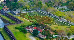 Stunning Giant Lotus Flower Installation at Hue Imperial City: A Vibrant Lunar New Year Celebration in Vietnam - image 7