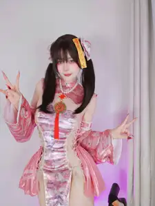 Coser Bai Yin 81 Sweet Pink Charm in Fantia March Part02 Collection - image 11