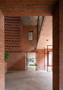Modern Red Terracotta Brick Architecture: A Unique Office Building Design - image 7