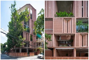 Modern Red Terracotta Brick Architecture: A Unique Office Building Design - image 3