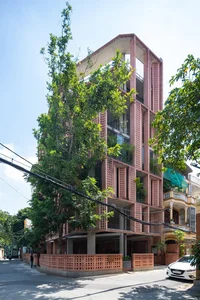 Modern Red Terracotta Brick Architecture: A Unique Office Building Design - image 5