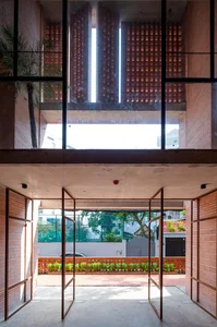 Modern Red Terracotta Brick Architecture: A Unique Office Building Design - image 10