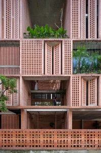 Modern Red Terracotta Brick Architecture: A Unique Office Building Design - image 1