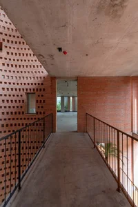 Modern Red Terracotta Brick Architecture: A Unique Office Building Design - image 8
