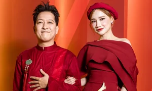 Perfect Harmony: Truong Giang and Nha Phuong Showcase Coordinated Elegance on the Red Carpet - image 4