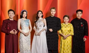Perfect Harmony: Truong Giang and Nha Phuong Showcase Coordinated Elegance on the Red Carpet - image 8