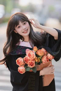 Aesthetic Academic Uniform Portrait Series: Xia Yu Xiao Nian in YiTuYu Art Language Vol.9078 – Timeless Youth and Preppy Fashion Inspiration - image 5