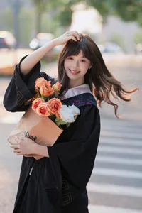 Aesthetic Academic Uniform Portrait Series: Xia Yu Xiao Nian in YiTuYu Art Language Vol.9078 – Timeless Youth and Preppy Fashion Inspiration - image 1