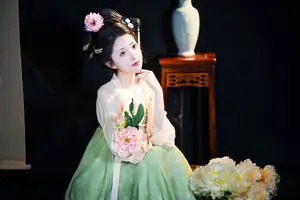 Tu Ya W in YiTuYu Vol.8680: Classical Beauty & Peony Elegance - image 6