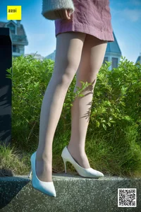 Jia Zhen Pink Skirt and Silk Stockings - IESS SXJ NO.170 Gallery - image 81