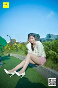 Jia Zhen Pink Skirt and Silk Stockings - IESS SXJ NO.170 Gallery - image 39