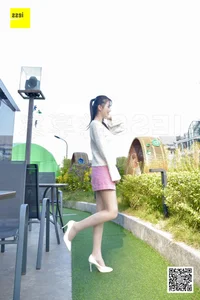Jia Zhen Pink Skirt and Silk Stockings - IESS SXJ NO.170 Gallery - image 76