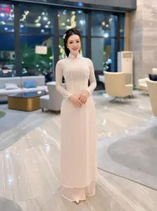 Miss Thuy Van: Modest yet captivating elegance in a pastel blue dress - image 1