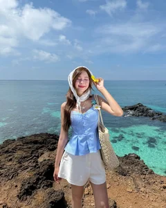 Vibrant Summer Beach Fashion: Hot Girls Showcase Stunning Bikini Trends for Your Next Tropical Vacation - image 6