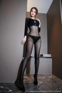 XiuRen No.11117 Bai Zhi YY 73P Black Fashion Photography Series - image 37