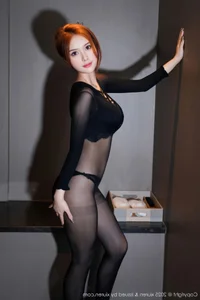 XiuRen No.11117 Bai Zhi YY 73P Black Fashion Photography Series - image 5