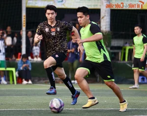 Vietnamese Celebrities Showcase Bold Fashion at the High-Energy All-Star Tournament - image 7