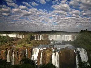 Admire Iguazu National Park: Incredible majestic Devil's Throat Falls scene at Brazil - Argentina border - image 3