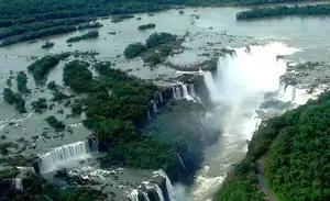 Admire Iguazu National Park: Incredible majestic Devil's Throat Falls scene at Brazil - Argentina border - image 7