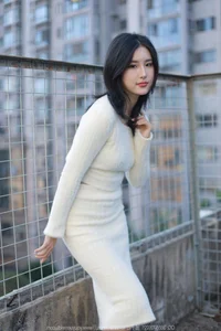 IESS Xiao Bao Snow White Sweater Cozy Winter Fashion Set - image 40