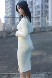 IESS Xiao Bao Snow White Sweater Cozy Winter Fashion Set - image 77