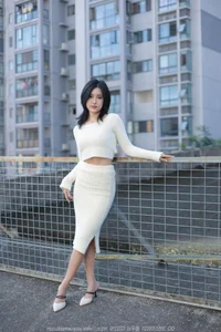 IESS Xiao Bao Snow White Sweater Cozy Winter Fashion Set - image 55