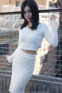 IESS Xiao Bao Snow White Sweater Cozy Winter Fashion Set - image 32