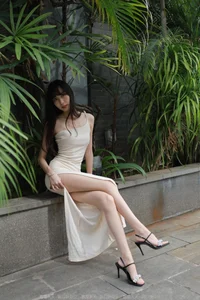 IESS Chiness Model Tuan Tuan: Elegant High Cut and Long Legs Gallery - image 67