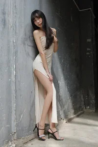 IESS Chiness Model Tuan Tuan: Elegant High Cut and Long Legs Gallery - image 25