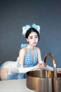 XingYan Vol.399 Ruan Fu Fu's Enchanting Maid Charm Unveiling the Captivating Beauty of Star Face Model - image 12
