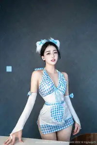 XingYan Vol.399 Ruan Fu Fu's Enchanting Maid Charm Unveiling the Captivating Beauty of Star Face Model - image 11