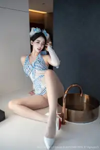 XingYan Vol.399 Ruan Fu Fu's Enchanting Maid Charm Unveiling the Captivating Beauty of Star Face Model - image 5