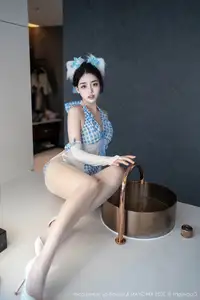 XingYan Vol.399 Ruan Fu Fu's Enchanting Maid Charm Unveiling the Captivating Beauty of Star Face Model - image 13