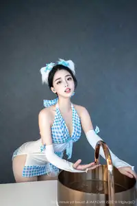 XingYan Vol.399 Ruan Fu Fu's Enchanting Maid Charm Unveiling the Captivating Beauty of Star Face Model - image 4