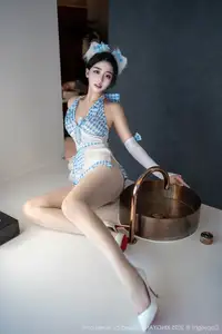 XingYan Vol.399 Ruan Fu Fu's Enchanting Maid Charm Unveiling the Captivating Beauty of Star Face Model - image 16